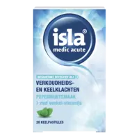 Isla Medic acute pepermunt keelpastilles