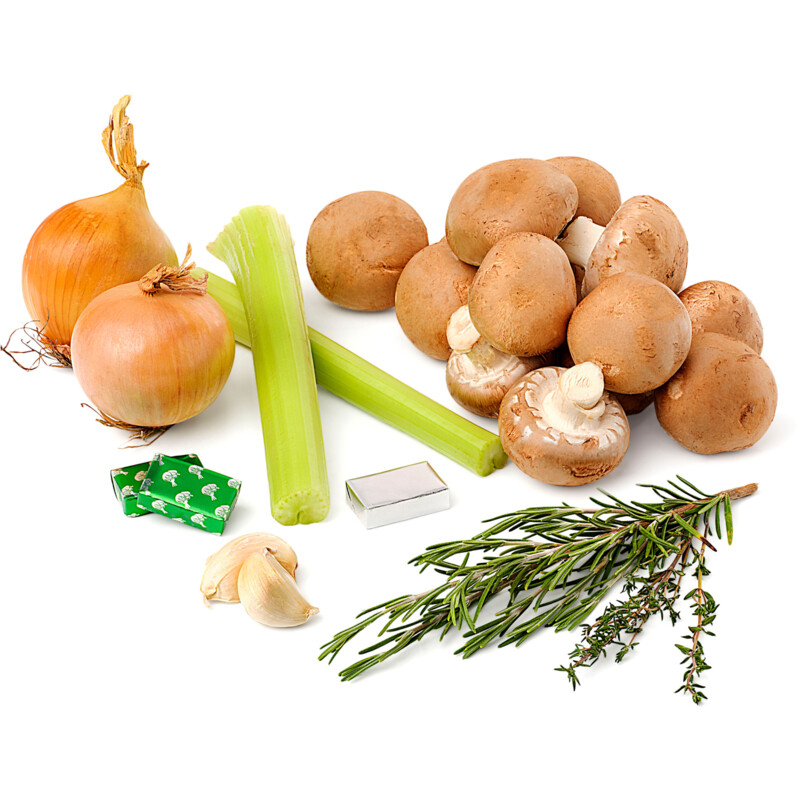 Een afbeelding van AH Champignonsoep verspakket