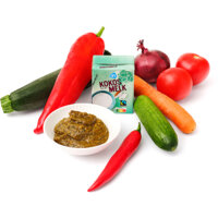 Een afbeelding van AH Thaise groene curry verspakket