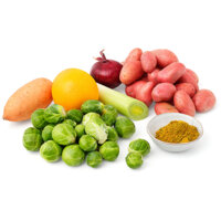 Een afbeelding van AH Spruitjes rode krieltjes verspakket