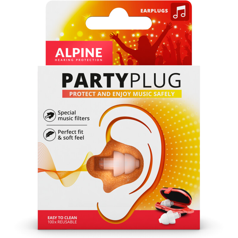 Een afbeelding van Alpine Partyplug transparant