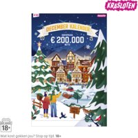 Afbeelding van Kraslot Decemberkalender 10 euro