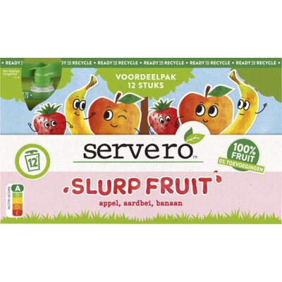 pdp-image-Servero Slurpfruit appel aardbei banaan