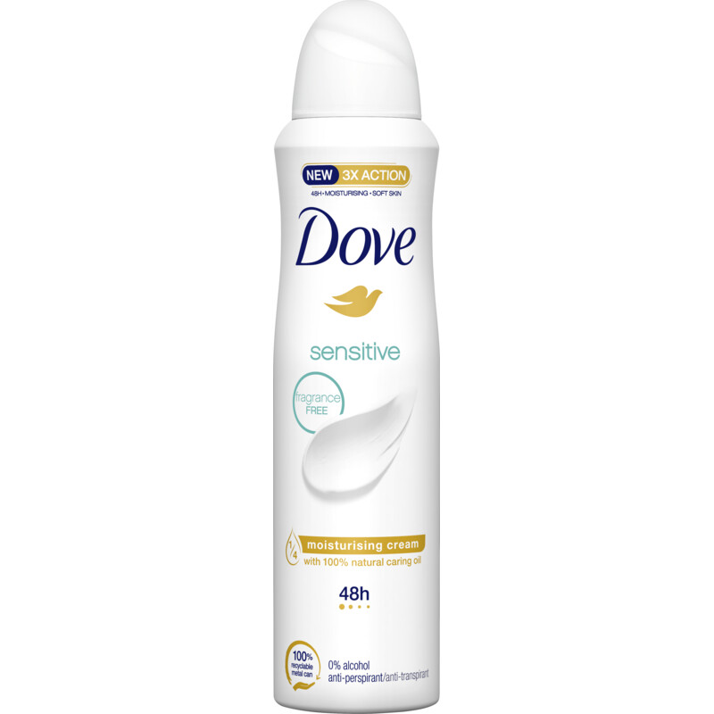 Een afbeelding van Dove Women deodorant sensitive