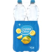 Een afbeelding van Crystal Clear Sparkling lemon 4-pack