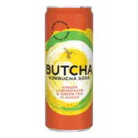 Butcha Ginger lemongrass & green tea 0%