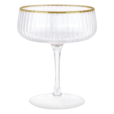 pdp-image-AH Coupeglas met goudkleurige rand
