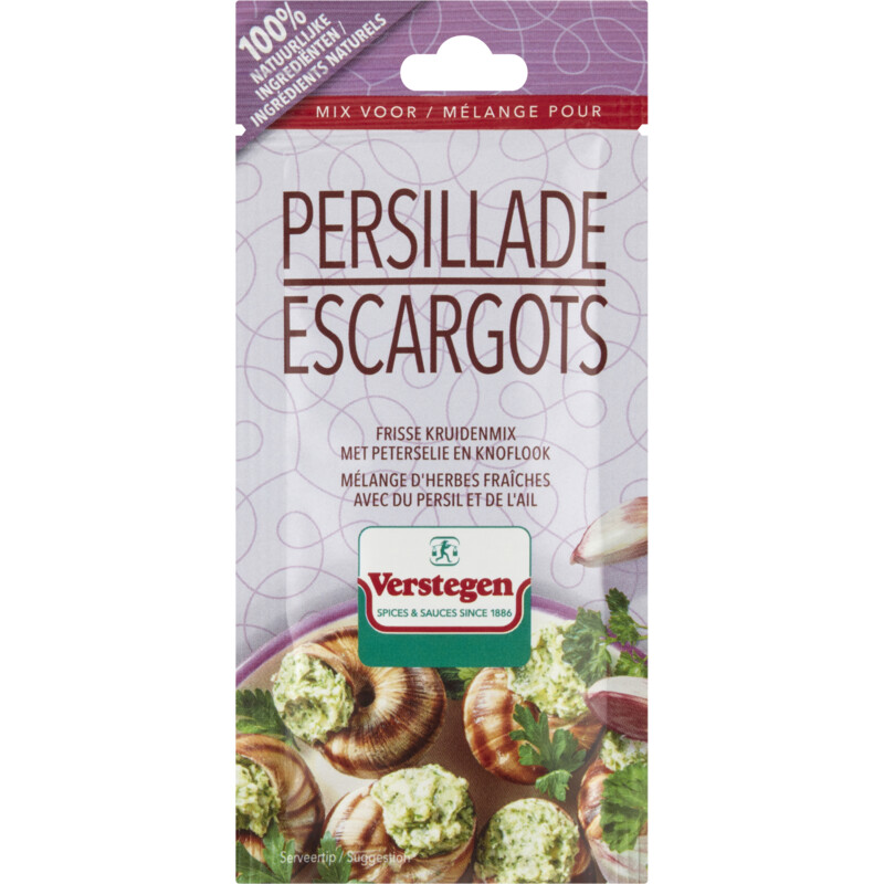 Een afbeelding van Verstegen Kruidenmix voor persillade escargots