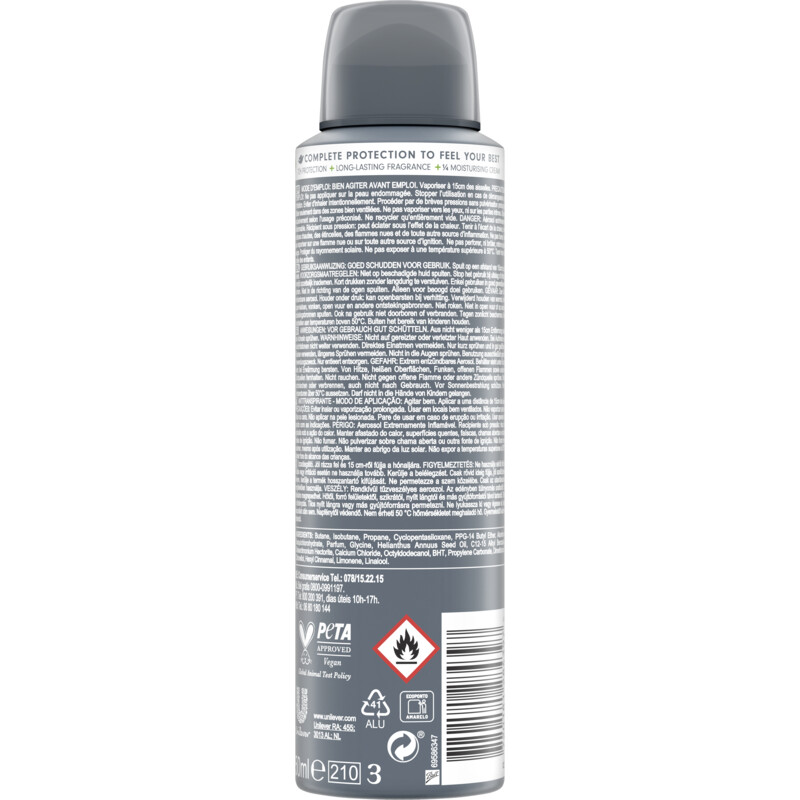 Een afbeelding van Dove Men+care extra fresh deodorant spray