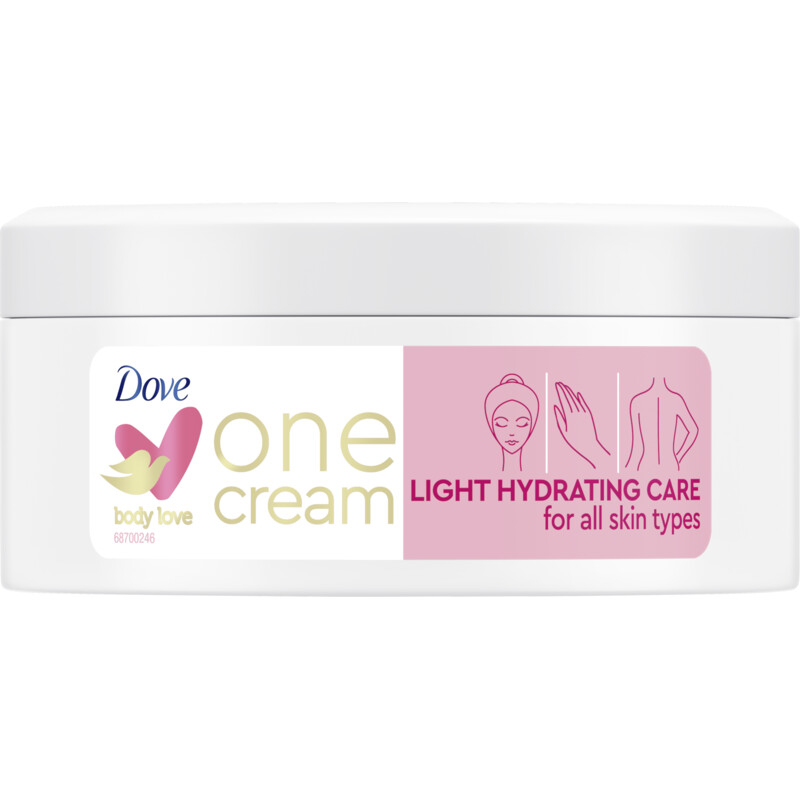 Een afbeelding van Dove Total moisture light hydration cream
