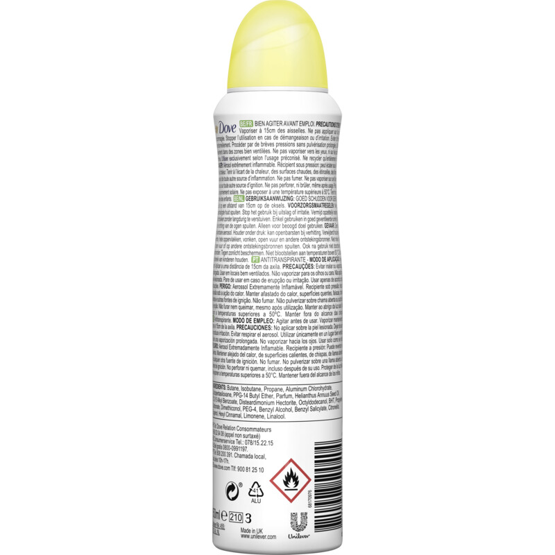 Dove W Deo Go Fresh Grapefruit 150ML bestellen | Albert Heijn