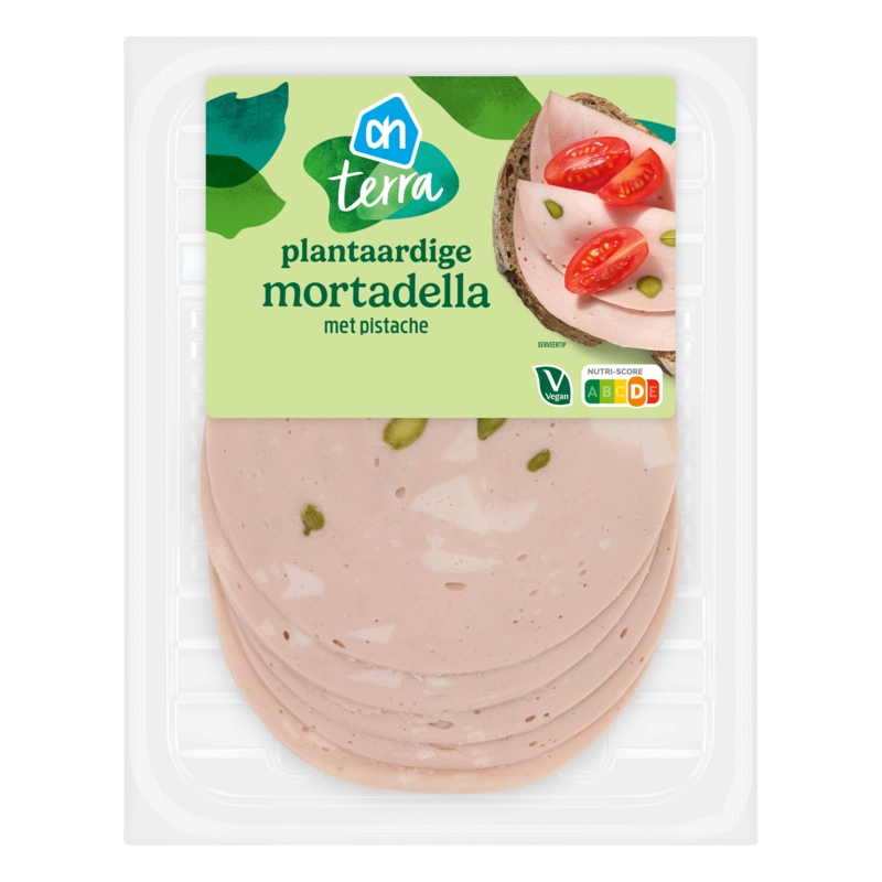 Plantaardige mortadella met pistache
