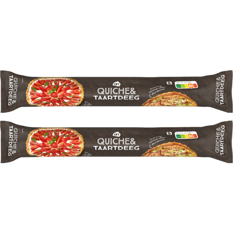 Een afbeelding van AH Quiche & taartdeeg 2-pack