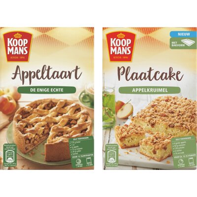 pdp-image-Koopmans appel cake taart bakmix pakket