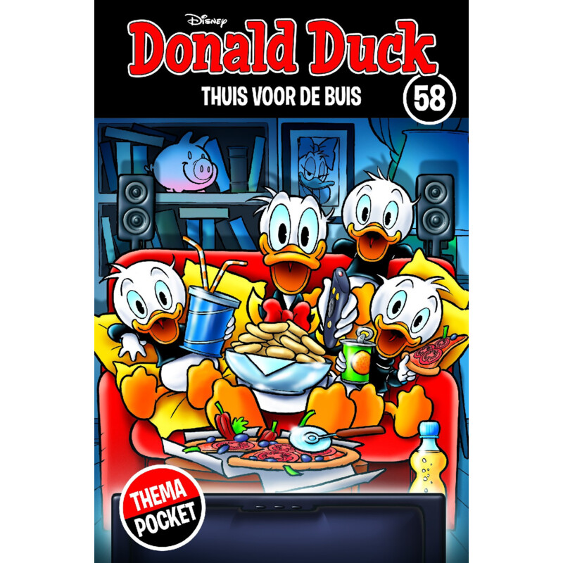 Een afbeelding van D duck thema pocket