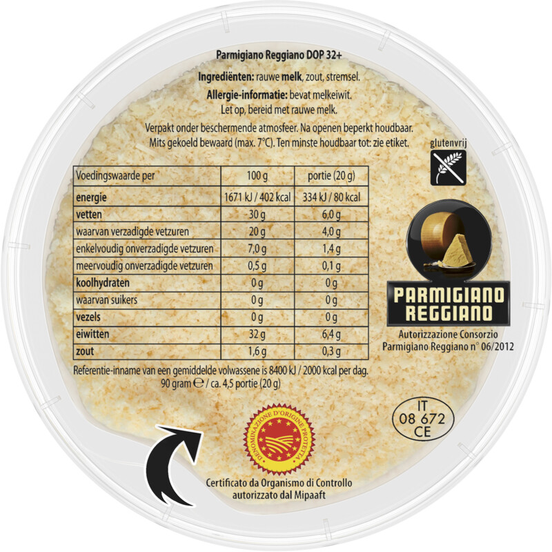 Een afbeelding van AH Parmigiano reggiano