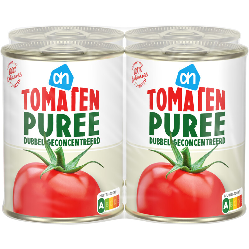 Een afbeelding van AH Tomatenpuree 4-pack