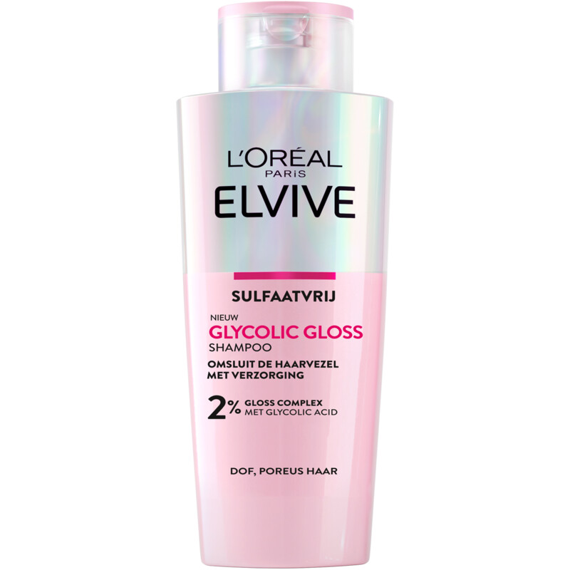 Een afbeelding van L'Oréal Paris Elvive Glycolic gloss shampoo