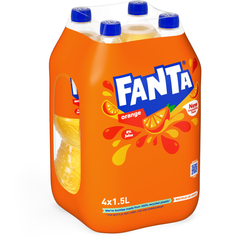Een afbeelding van Fanta Orange 4petfl BEL