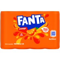 Een afbeelding van Fanta Orange 8-pack bel