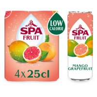 Spa Fruit mango grapefruit 4-pack