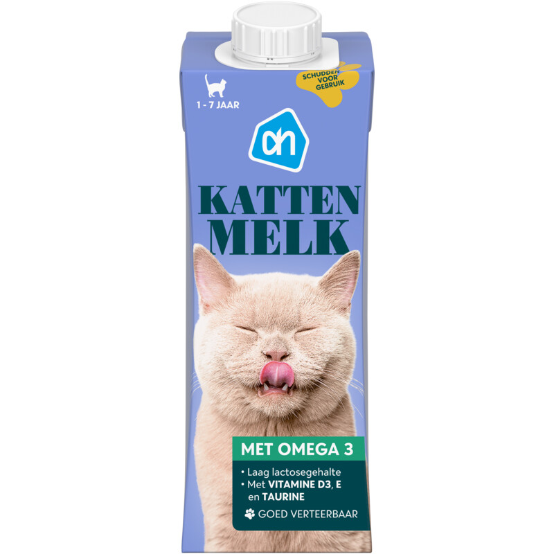 Een afbeelding van AH Kattenmelk met omega-3