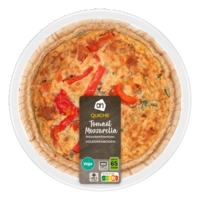 AH Quiche tomaat mozzarella volkoren bodem