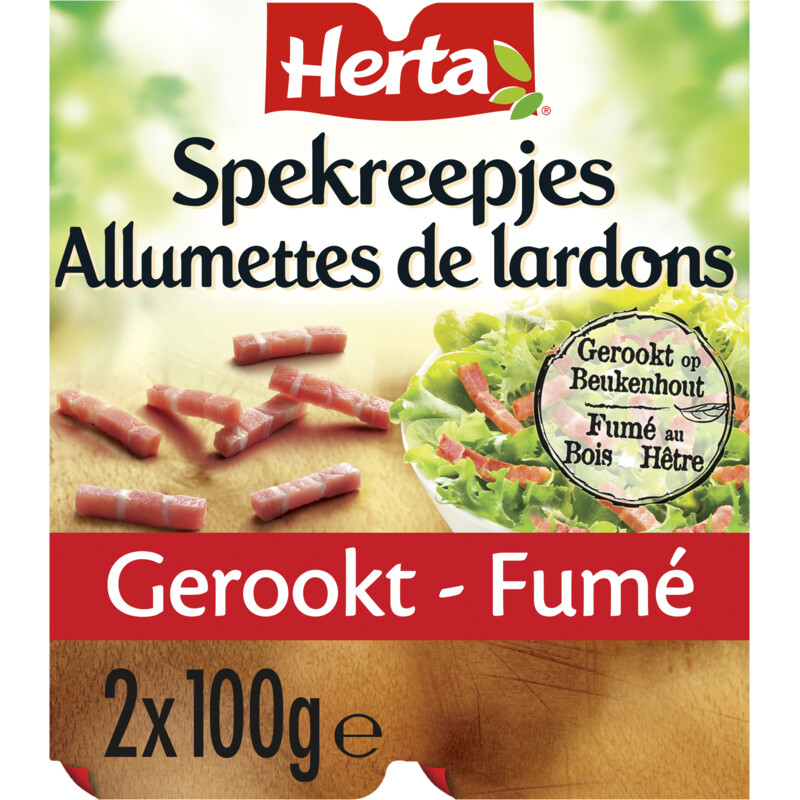 Een afbeelding van Herta Spekreepjes gerookt bel
