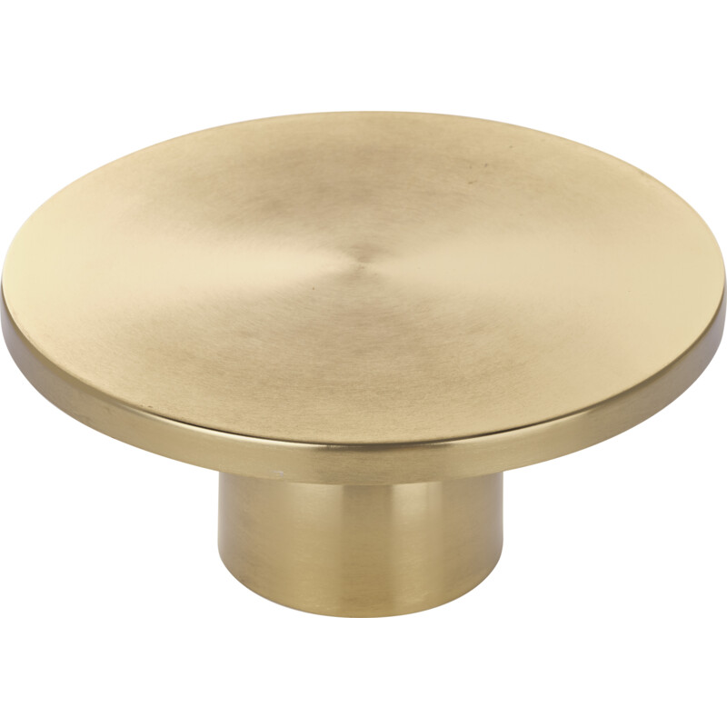 Een afbeelding van AH Serveerplateau goud metaal 30cm