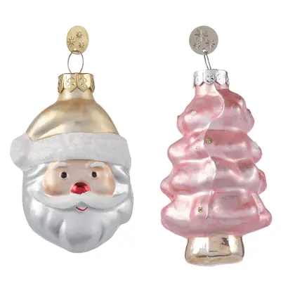 pdp-image-Decoris Glashangers kerstman en kerstboom