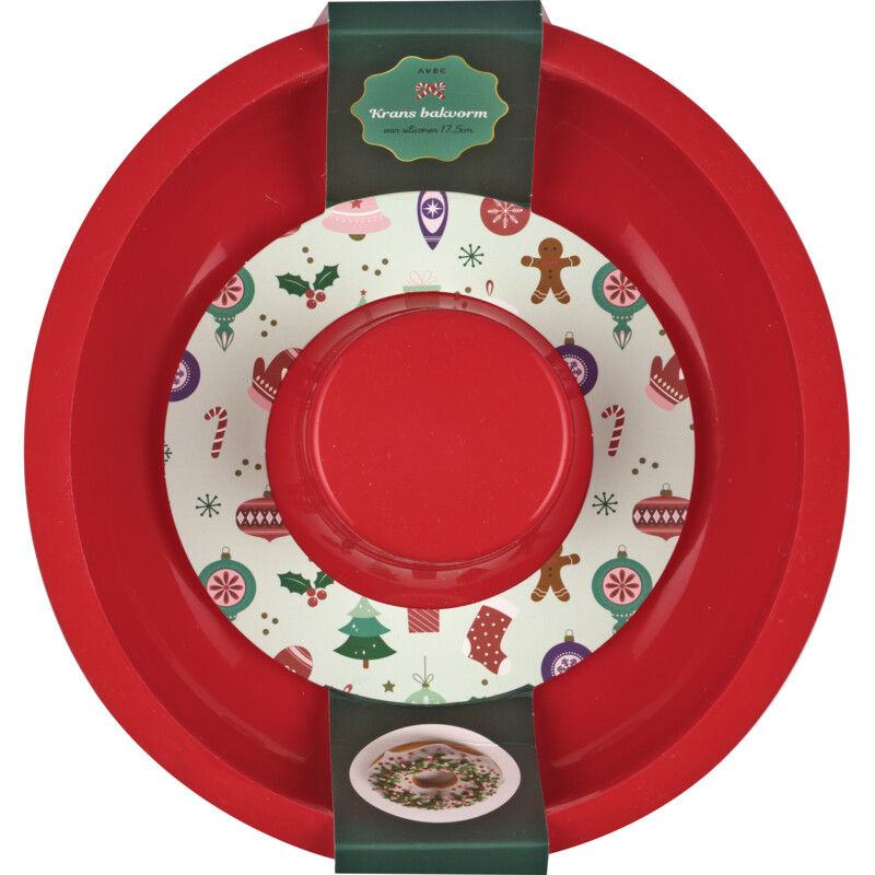 Een afbeelding van Avec Siliconen kransvorm glad M