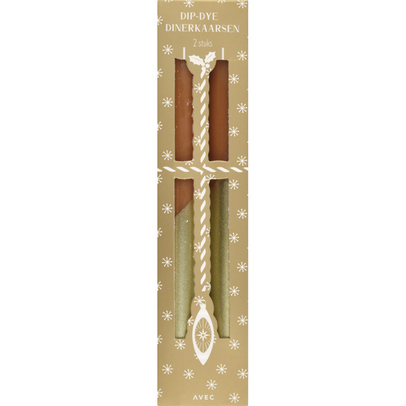 Een afbeelding van Avec Dinerkaars dipdye ginger