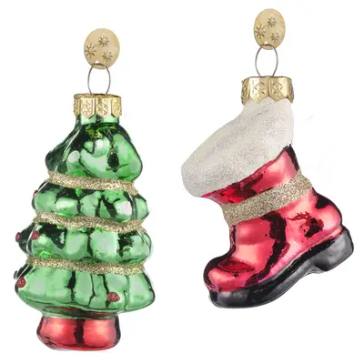 pdp-image-Decoris Glashangers kerstsok kerstboom