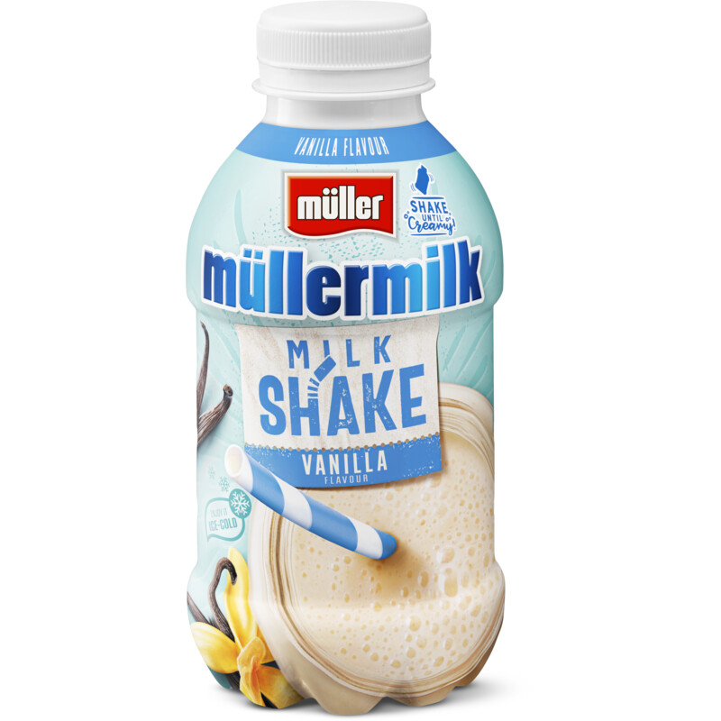 Een afbeelding van Müller Müllermilk milkshake vanille