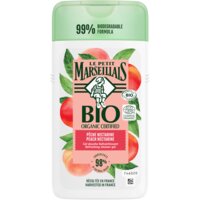 Afbeelding van Le Petit Marseillais Bio peach nectarine shower gel
