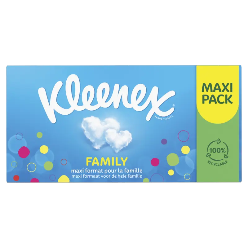 Kleenex Family maxi pack tissues