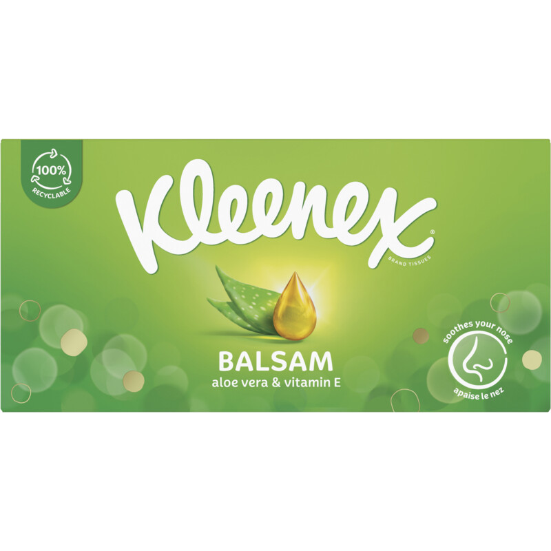 Een afbeelding van Kleenex Balsam tissues