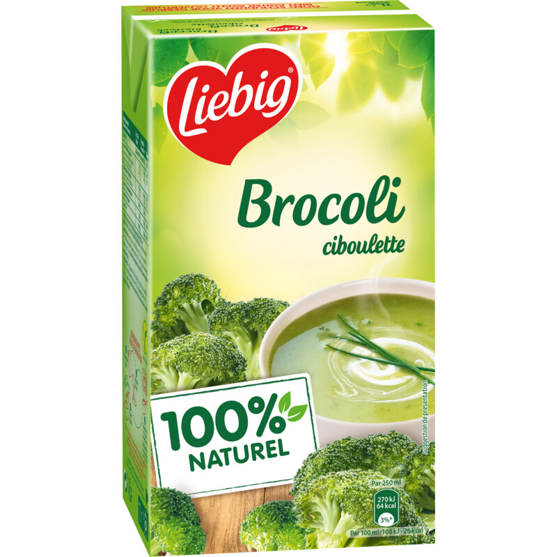 Een afbeelding van Liebig Broccolisoep met bieslook bel