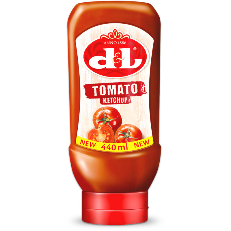 Een afbeelding van D&L Tomaten Ketchup BEL