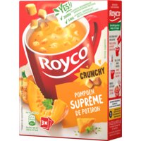 Een afbeelding van Royco Minute soup crunchy Pompoens BEL