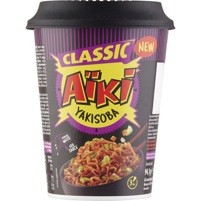 Aïki Cup yakisoba classic bel