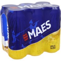 Een afbeelding van Maes Pils 6blik 50cl BEL