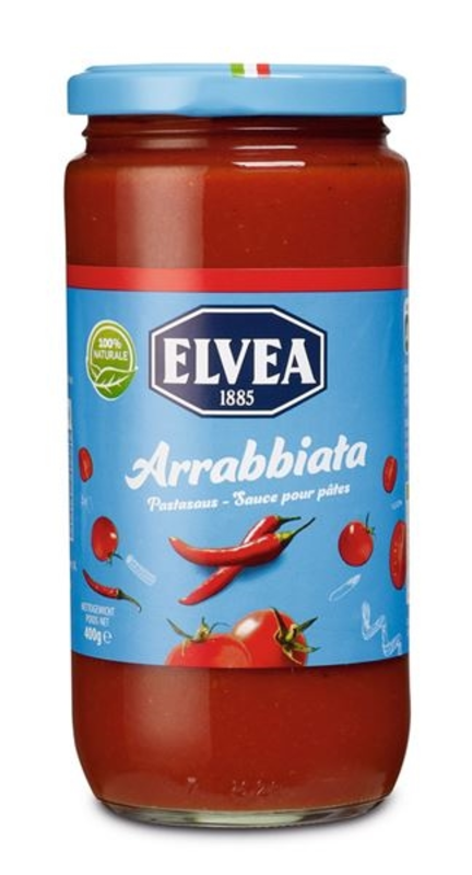 Elvea Pastasaus Arrabbiata 400G bel