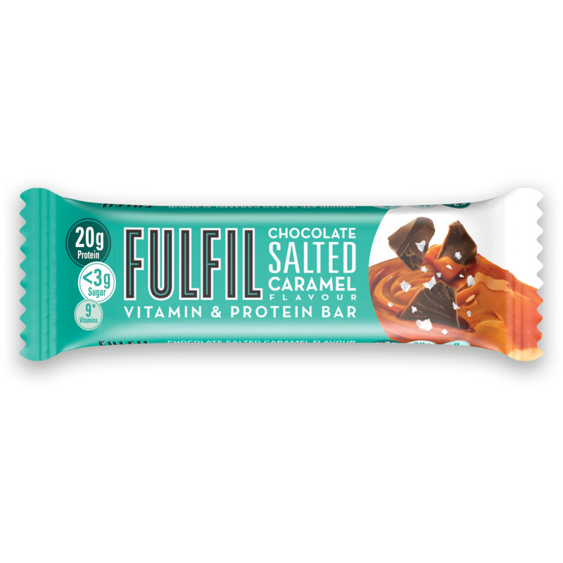 Een afbeelding van FulFil Protein bar chocolate salted caramel