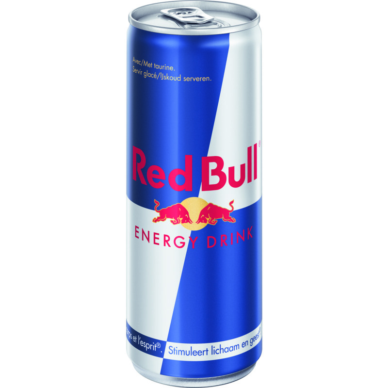 Een afbeelding van Red Bull Energy drink bel