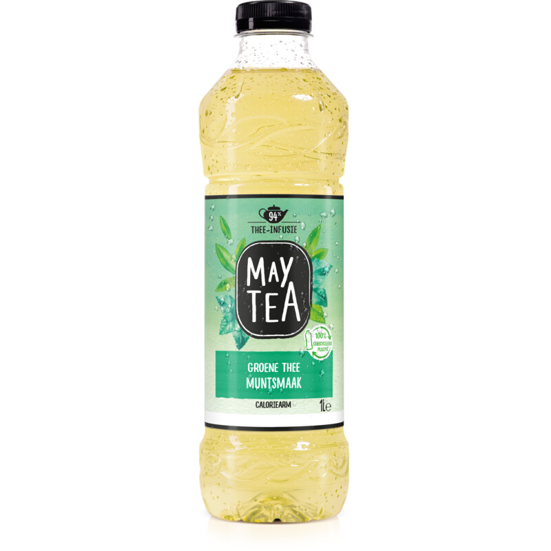 Een afbeelding van Maytea Perzik fles Bel