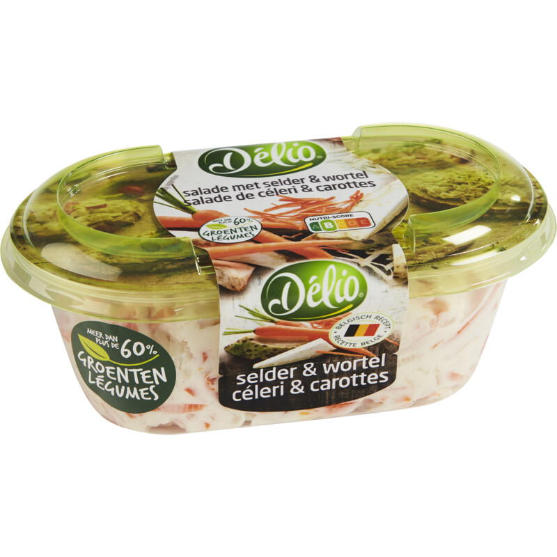 Een afbeelding van Délio Salade met selder & wortel bel