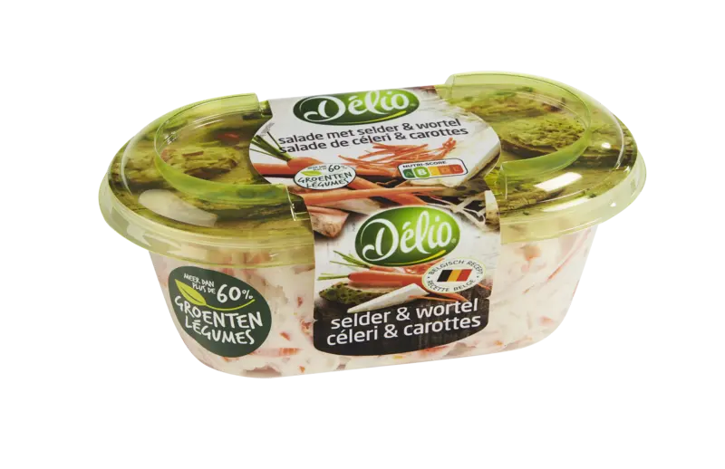 Salade met selder & wortel bel