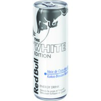 Een afbeelding van Red Bull White edition bel
