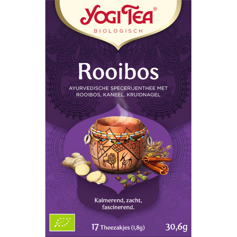 Een afbeelding van Yogi Tea Rooibos